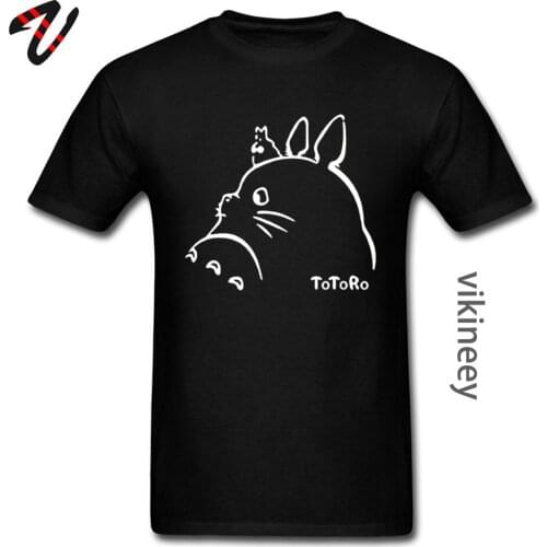 Spirit Away Totoro Studio Ghibli Japanese Manga Tshirt Miyazaki Hayao No Face Anime Funny Cartoon T Shirt Man Drop Shipping