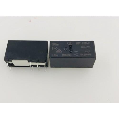 HF115F-H-005-1ZS3 5VDC 8pin 10A 250VAC relays new orginal