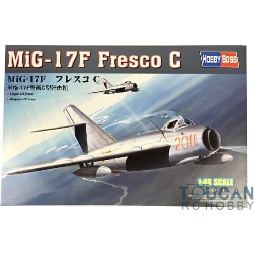 Trumpeter 80334 1/48 Scale Soviet MiG-17 Fighter Bomber Aircraft Static Model TH05878-SMT6