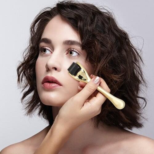 Multifunction Derma Roller 540 Hair Beard Growth Anti-Aging Skin Rejuvenation Therapy Dermaroller Microneedling Mesoroller