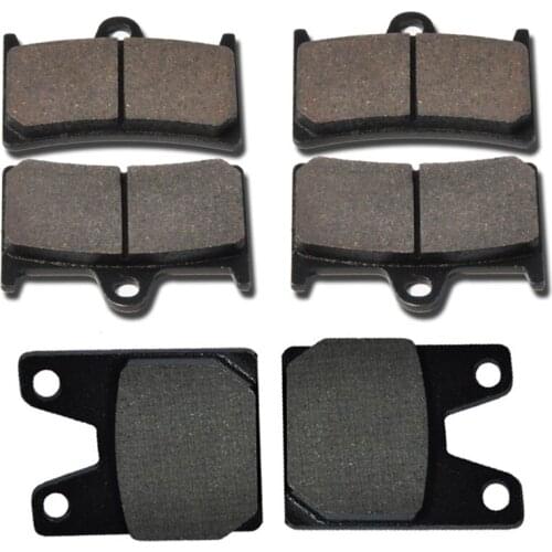Motorcycle Complete Set Front Rear Brake Pad for Yamaha YZF-R7 YZF 750 1999-2001 YZF-R1 YZF1000 1998-2001