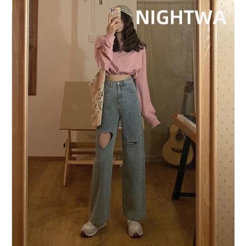 NIGHTWA Women's Loose Jeans