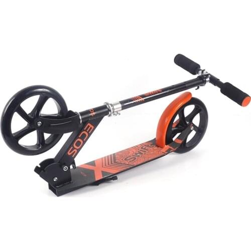 Wholesale Adult City Travel Two-wheeled 200PU Wheel Outdoor Foldable Kick Scooter