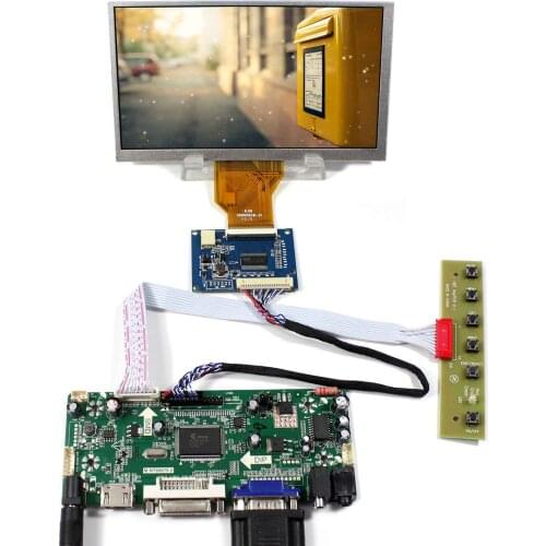 6.5" AT065TN14 Board VGA DVA H DMI LCD Driver 6.5inch 800x480 LCD Screen