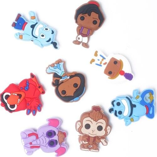 Novelty Sale 8pcs PVC Game Shoe Charms Shoe Accessories Shoe Decoration for Croc JIBZ/ Wristbands Kids Party Xmas Hot Sale