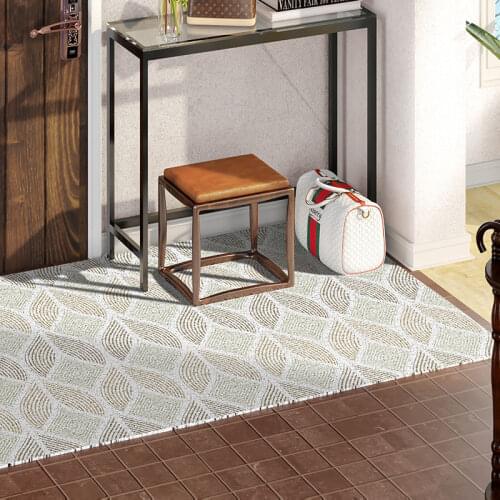 Simple Home Door Mat Living Room Mat Can Be Cut Anti-slip Mat Indoor Outdoor Entrance Doormat Carpet Custom Hallway Mat Carpet