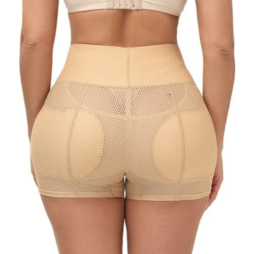 Added Butt Lifter Hip Enhancer Body Shaper Panties Shapewear Wide Waist Band Push Up Panties Seamless Booty Lifter