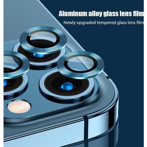 Independent Camera Protector Alloy Lens Protection Ring Lens Glass Camera Glass for iPhone 12 Pro Len Film for iPhone 12 Pro Max