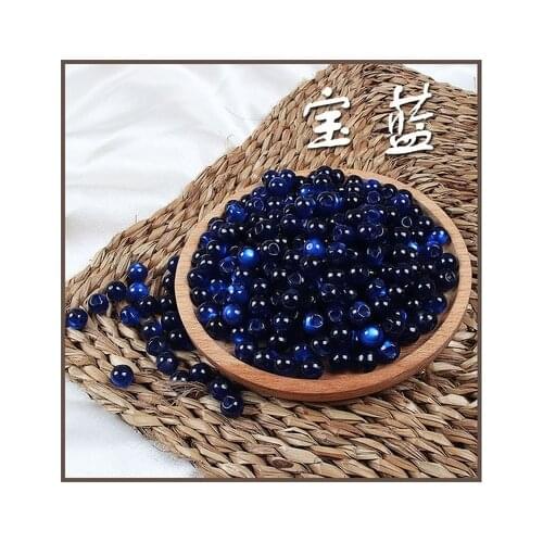 Free shipping 50pcs/lot sapphire blue cheongsam resin imitation jade clasp corn shirt pearl clasp slant hole 10mm 11.5mm