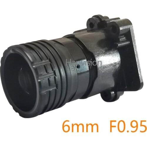 StarLights F0.95 6mm focal LENs 2MP 1/2.7" for sensor IMX327 IMX307 IMX290 IMX291 Surveillance camera PCB board module