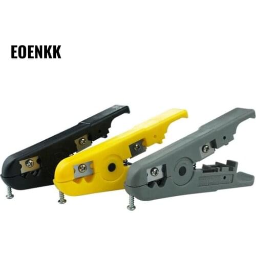 5PCS Network Cable Wire Stripper Network Maintenance Installation Tool Clamp Network Cable Tangent Pliers Wire Stripper S501A