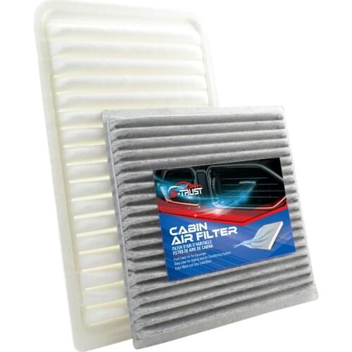 Bi-Trust Engine & Cabin Air Filter for Toyota Sienna 2007-2009 V6 3.5L Ce;Ce; Le 87139-47010-83,87139-47010,CF9846A,CA9360