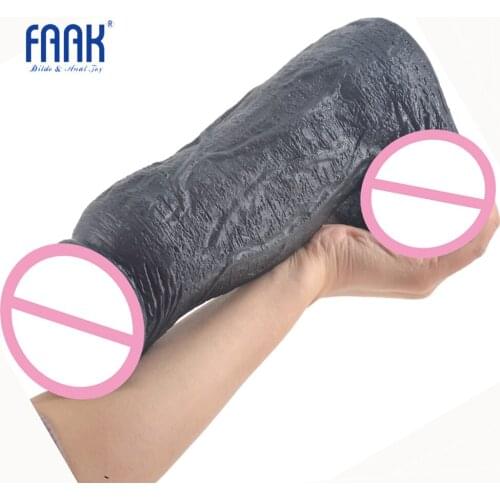 FAAK 3.15''Huge Dildo Big Dildo Artificial Penis Sex Toys for Women Vagina Stimulate Giant Dildo Anus Massage Butt Plug Sex Shop