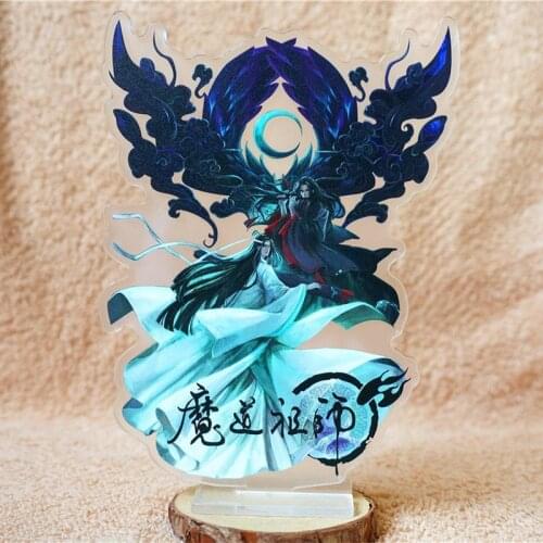 Grandmaster of Demonic Cultivation Acrylic Keychain Stand Figure Wei Wuxian Lan Wangji BL Yaoi Anime Cosplay Props Gift