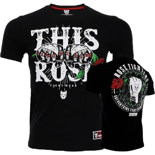 Mma Shirt BJJ T-Shirts Rashguard Muay Thai Jersey Elastic King Boxing Compression Muaythai Fitness Boxeo Kickboxing