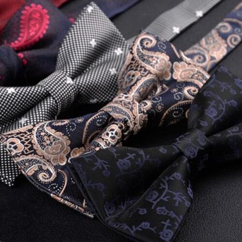 Bow tie shirt wedding butterfly dog man gift bowtie formal dresses ribbon neck bow accessoires tie for men classic wholesale