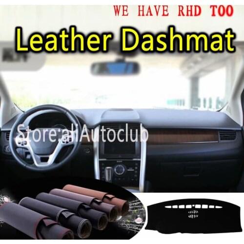 For Ford Edge 2007 2008 2009 2010 2011 2012 2013 2014 Leather Dashmat Dashboard Cover Dash Mat Carpet Custom Car Styling LHD+RHD