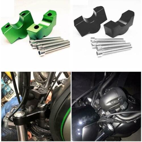 For KAWASAKI VULCAN S VN650 2015-2019 Height 30mm Riser Handlebar Clip Adapter