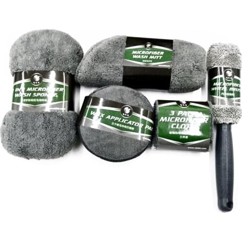 9 Pcs set Car Care Car Cleaning Kit Car Appearance Interior Cleaning Wheel Cleaning Kit Kitchen Furniture Office Cleaning Tool