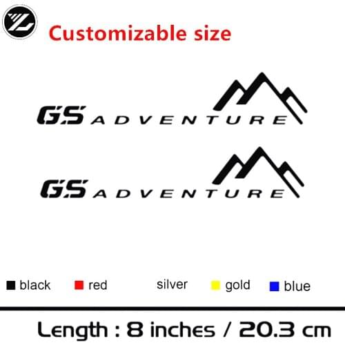 Motorcycle sticker body fuel tank wheel fairing moto gp stickers notebook luggage helmet for BMW GS Adventure R1200 F800 R 1200