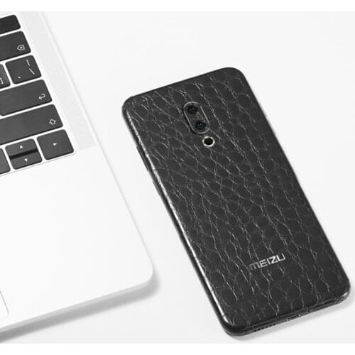 YCSTICKER Crocodile Skin Texture Protective Sticker 3M Back Flim for Meizu16