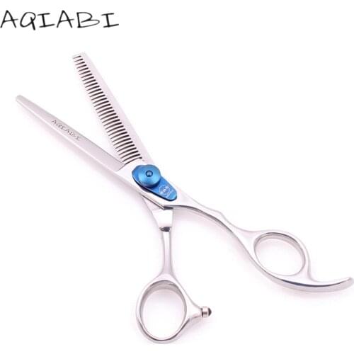 Hair Scissors 6" JP 440C AQIABI Brand Hair Cutting Scissors Thinning Shears Barber Shears Hairdressing Scissors Anti-Tooth A1115