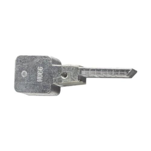 Original Engraved Line Key for 2 in 1 LiShi HU66 2-in-1 key tool scale shearing teeth blank car key locksmith tools