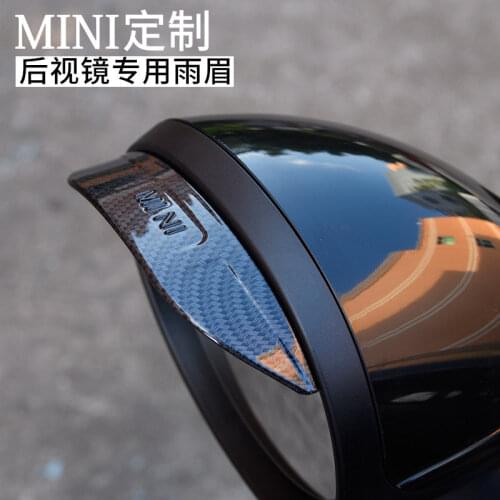 Top quality Plastic material UV Protected carbon look Style Awning shelters for Mini cooper F54 F55 F60 Countryman R60