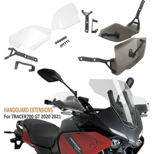 Clear Handguard Extensions Hand Shield Protector Windshield FOR TRACER 700 GT TRACER 7 GT MT-07 MT07 Tracer 2020 2021 Motorcycle