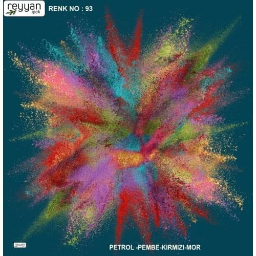 REYYAN SILK OYALIK WRITING (NEW QUALITY)-15347 - RENK-93