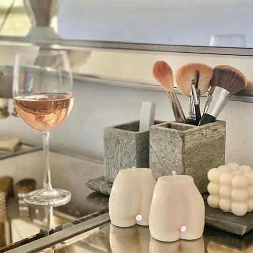 3D Sexy Ass Upper Body Candle Silicone Mold DIY Handmade Aromatherapy Candle Practical Gift Making Tool Creative Home Decoration