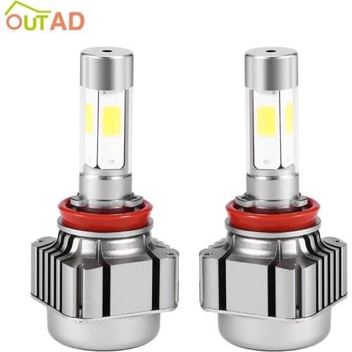 Outad H11 Universal Long Life 50000Hrs Perfect Head Dissipation Good Vibration Resistance Stable Emitting Led Headlight