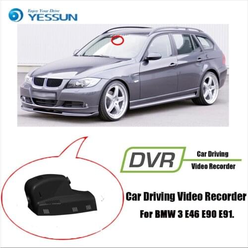 YESSUN for BMW 3 E46 E90 E91 Car Dvr Mini Wifi della driving video recorder Novatek 96658 Car Dash Cam Front camera