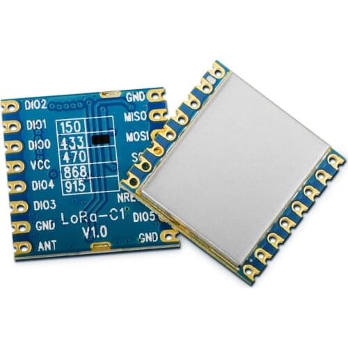 2pcs/lot LoRa1278-C1 - 4Km 100mW 433MHz High sensitivity sx1278 chip Lora module