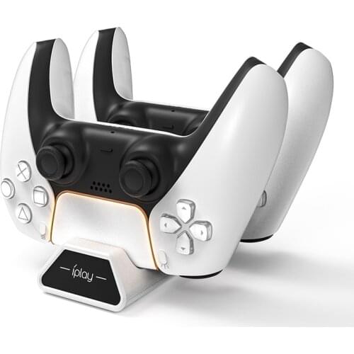 For PS5 Type-C DualSense Charging Station Dual Charging Dock Charger Stand for PlayStation 5 DualSense For Sony PS5 Gamepad