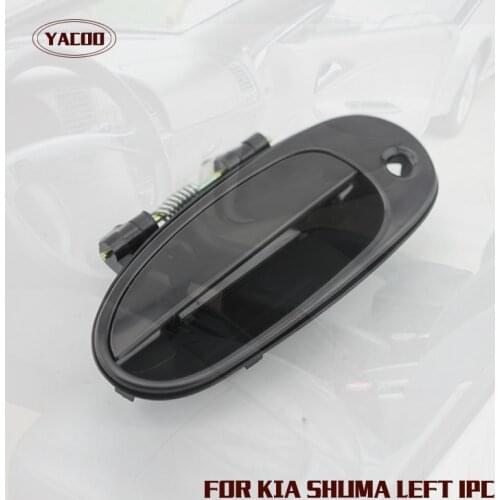 1PCS FRONT LEFT EXTERIOR DOOR HANDLE FOR KIA SHUMA / SEPHIA OK2A158410