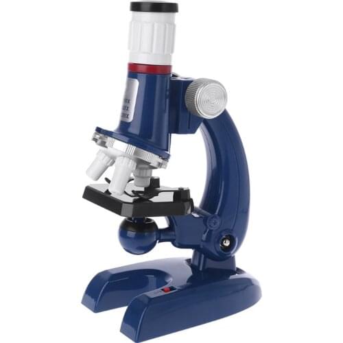 100X-1200X Biological Microscope Kit w/ Mobile Phone Holder Educational Toy Gift