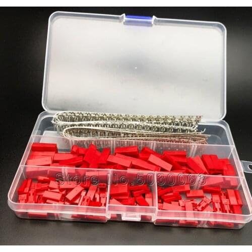 420PCS =70sets JST Pair insertion plug-in connector assembly Pull-and-insert type terminal 2P set