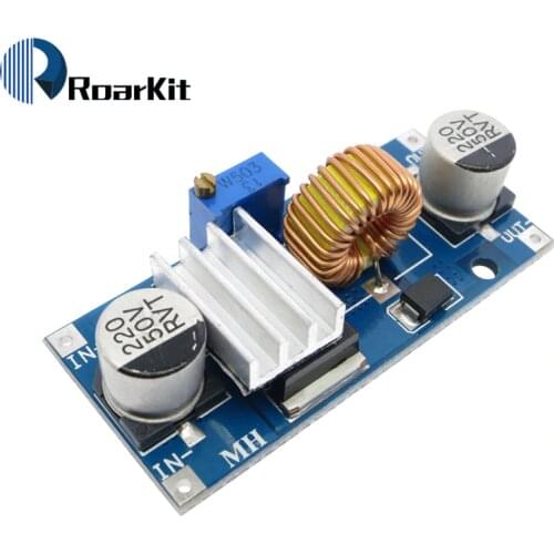 5A XL4015 DC-DC Step Down Adjustable Power Supply Module LED Lithium Charger