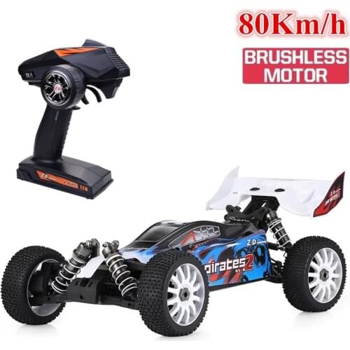 80KM/H Rc Drift Racing High-speed Buggy Climbing RC Car 4WD Brushless Short Course Truck - RTR Version Remote Control Car Toys