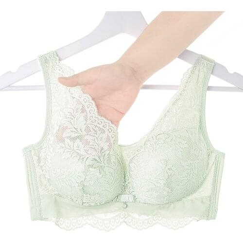 Meizimei Super Push up intimates Plus Size Bras for Womens Bra Sexy Lingerie Lace Underwear Vest Black Bralette Brassiere Girl