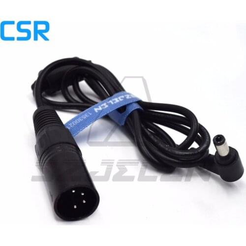 DC2.5 to XLR 4PIN Male Plug for BMCC Power Supply Cable