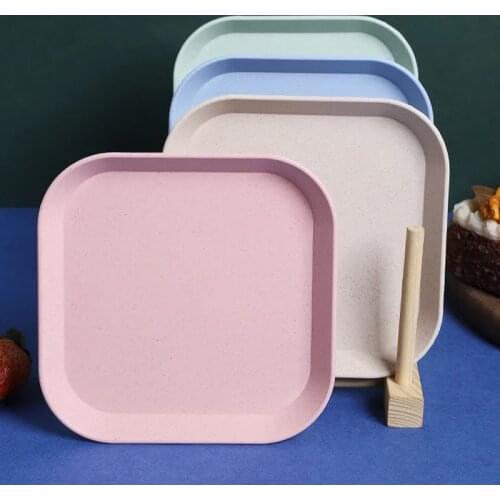 Childrens Lunch Plate, Wheat Straw, Childrens Snack Tableware, Environmentally Friendly Tableware, Newborn Tableware