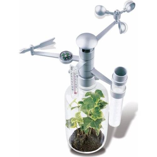 DIY Childrens Toys Education Science Experiment Technology Toy Set Weather Station Model Physics Experiment Kids Learning Scie