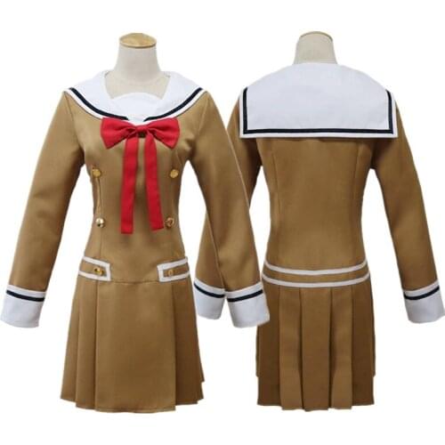 BanG Dream OYAMA Kasumi HANAZONO Cosplay Costume School Girl Uniform Women Dress Outfit Custom Made Dropshipping