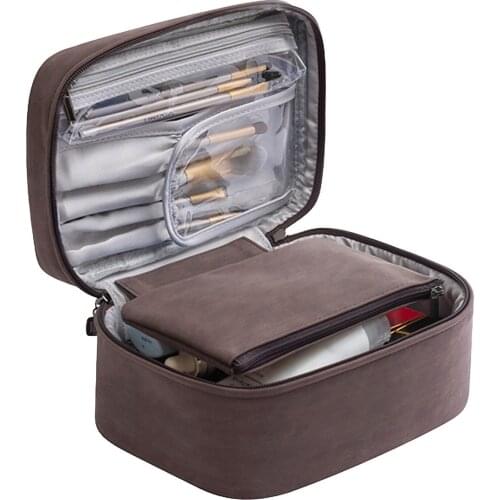 Makeup Bag For Women Toiletries Organizer Waterproof Travel Make Up Storage Pouch Female Large Capacity Portable Cosmetic Case