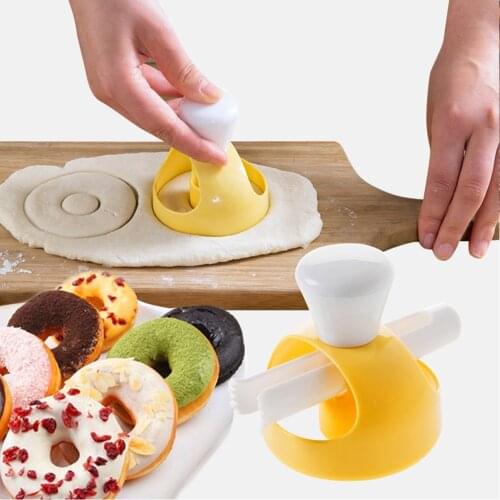 Creative Donut Maker Cookies Cutter Pastry Pudding Cake Decor Diy Mould Tool Baking Supplies Kitchen Tools
