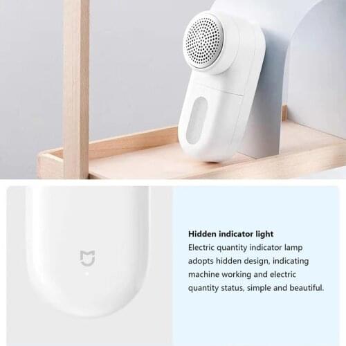 Xiaomi Mijia Portable Lint Remover 5-leaf Cyclone Float Cutter Head Hair Ball Trimmer Sweater Remover Mini Motor Smart Trimmer