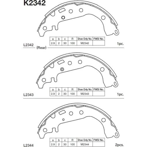 MK KASHIYAMA Brake Drums