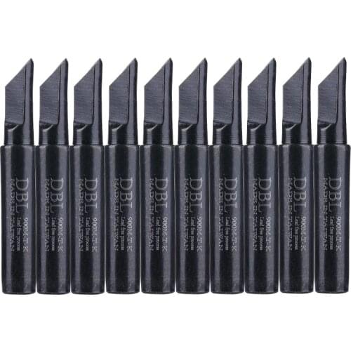 10pcs/lot Soldering Iron Tip 900M-T-K Lead-free Welding Tips for Hakko 937 937 907 Soldering Station